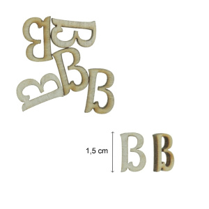 Litera placaj 1,5cm 5/set - Img 3