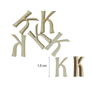 Litera placaj 1,5cm 5/set - Img 13