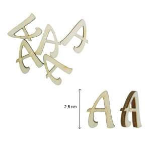 Litera placaj 2,5cm 5/set - Img 3