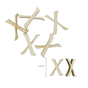 Litera placaj 2,5cm 5/set - Img 23