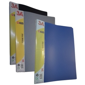Mapa plastic culori diverse A4 10 folii 1086