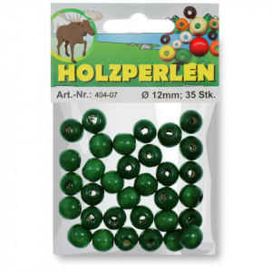 Margele lemn rotunde 12mm 35/set Meyco 404 - Img 7