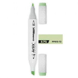 Marker pe baza de alcool cu 2 capete varf rotund si tesit 1mm/2-5mm Artix PP915 - Img 47