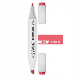 Marker pe baza de alcool cu 2 capete varf rotund si tesit 1mm/2-5mm Artix PP915 - Img 105