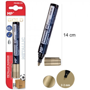 Marker permanent varf de 2-3mm MP PE486-1/PL/OR - Img 5