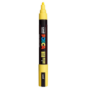 Marker vopsea pe baza de apa varf 1,8-2,5mm Uni Posca pc-5m - Img 7