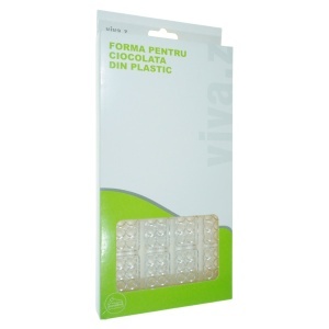 Matrita plastic dur piese de constructie 27,3x13,5cm 20/set T04001