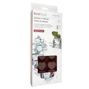 Matrita silicon dreptunghiulara 12 inimi 26x11,2x2,8cm KmtStyle 2416099