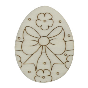 Ou placaj pirogravat model-1 6x4,5cm