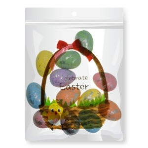 Ou polistiren pestrit multicolor pastel 4cm 12/set