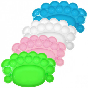 Paleta pictura plastic 16 compartimente 20,5x14cm CNX