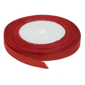 Panglica ripsata rosie 10mm x 21m/rola