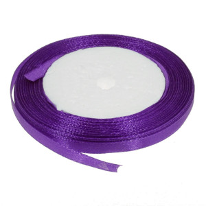 Panglica satinata mov 6mm x 21m/rola