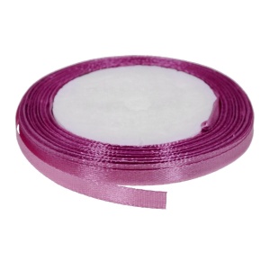 Panglica satinata purpuriu mediu 6mm x 21m/rola