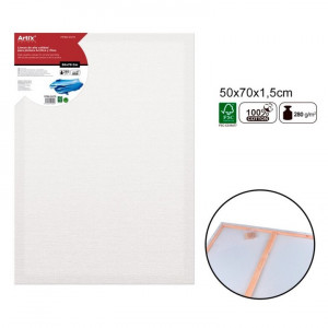 Panza pictura bumbac >50cm 280g pe sasiu de 1,5cm Artix PP98 - Img 6