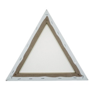 Panza pictura pe sasiu triunghiular latura 30cm 30x26x1,5cm Colorarte P2549 - Img 2