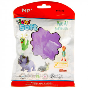 Plastilina elastica uscare la aer Flexi Soft 60g MP Colours PY034 - Img 23