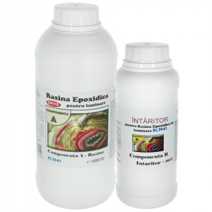 Rasina epoxidica bicomponenta 1000g+500g intaritor