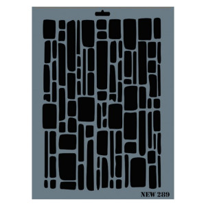 Sablon plastic zid model-3 25x35cm Rich NEW 289