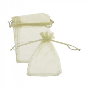 Saculet organza 7x7/9cm 5/set - Img 11