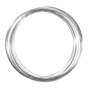 Sarma memorie pentru colier argintiu 11,5cm 20 spire (21,5 grame)