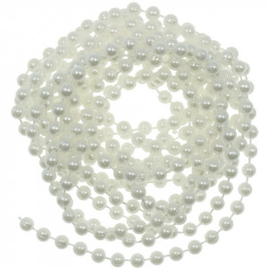 Sir perle alb 6mm x 3m