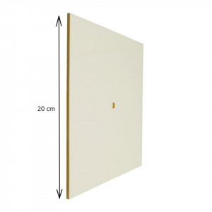 Suport placaj pentru ceas model patrat 20x20x0,4cm - Img 2