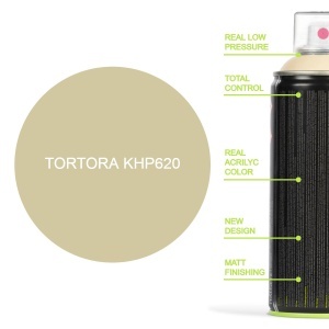 Vopsea acrilica spray 400ml Kobra HP bej 620 - Img 2