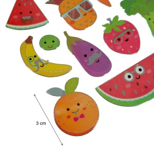 Abtibild fructe si legume 15x16cm 29/set Daco AB026 multicolor - Img 2