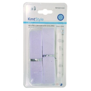 Banda scai adeziva (velcro) mov 2x70cm 2/set KmtStyle 5201430