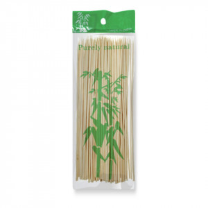 Bete bambus natur 20cm x 3mm 80/set +/- 5