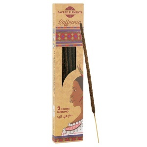 Betisoare parfumate artizanale organice Saffronia 8/set Sacred Elements Hem