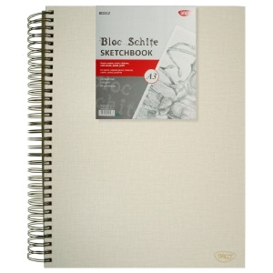 Bloc schite cu spira si coperta rigida A3 120g 80 file Daco BD312