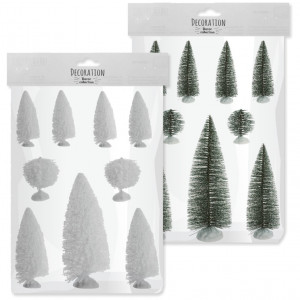 Brad sarma nins cu suport plastic 5/11/14/22cm 9/set DD537**