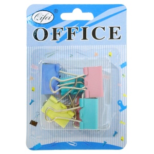 Clema metal pentru hartie 2,5cm 6/set Office Cover multicolor