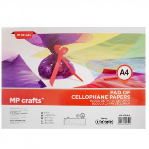 Coala celofan transparenta 4 incolor + 6 color A4 10/set MP PN209-A4