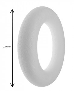Coronita polistiren 22cm Daco AD141 - Img 2