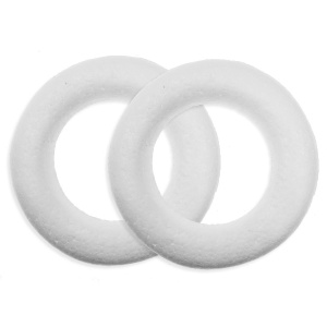 Coronita polistiren baza plata 15cm 2/set DD66639