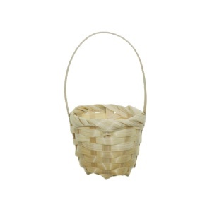 Cos rachita rotund cu toarta 5,5x3,5x4,5cm