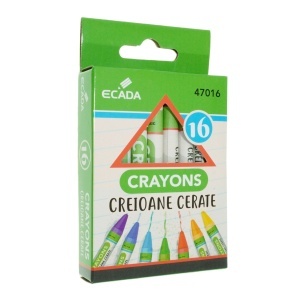 Creion color cerat 16/set Ecada 47016