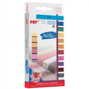 Creta pastel soft 12/set MP PP156-12 - Img 1
