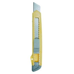 Cutter maner galben retractabil latime 1,2cm C384