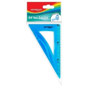 Echer plastic 14cm flexibil albastru 30/60 grade Keyroad KR970958 e259