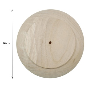 Farfurie lemn anin 16cm - Img 2