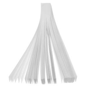 Fasii quilling 10x250mm 120g/mp 216buc alb 27200-10