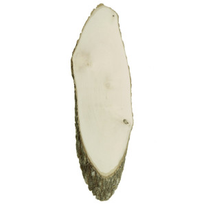 Felie lemn alun ovala 34/40x8/10 x 1cm