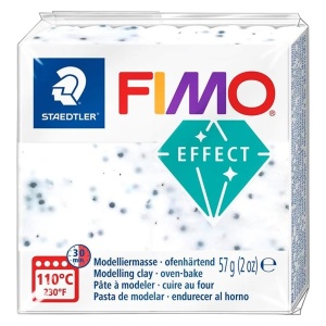 Fimo effect 57g Staedtler alb granit 8010-003
