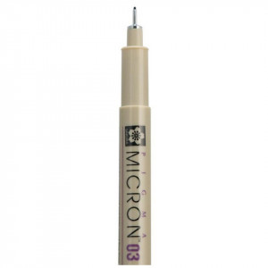 Fineliner Pigma Micron negru Sakura - Img 5