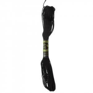 Fir bumbac mouline negru 8m
