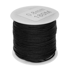 Fir sintetic cu guta 0,8mm x 180m/rola negru